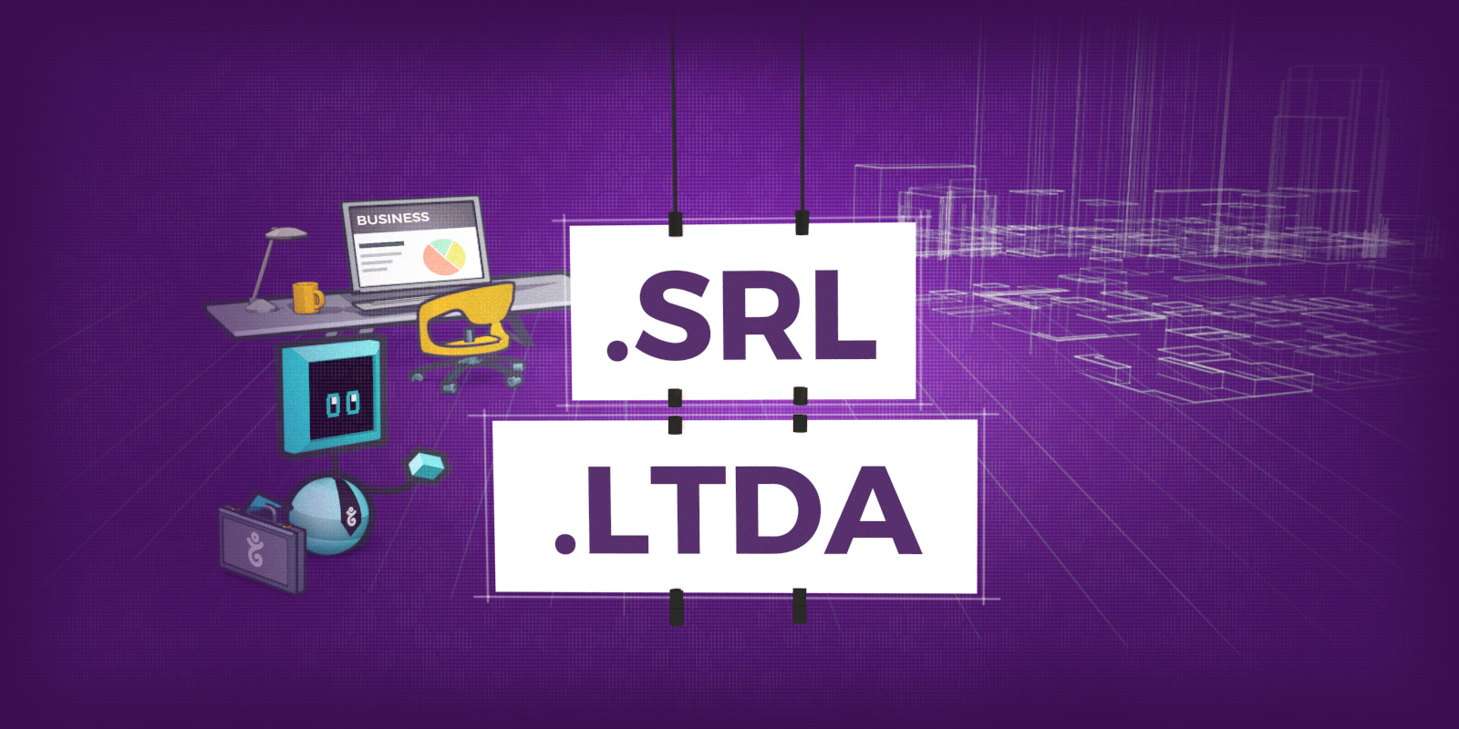 Las extensiones profesionales .SRL / .LTDA están en promoción!