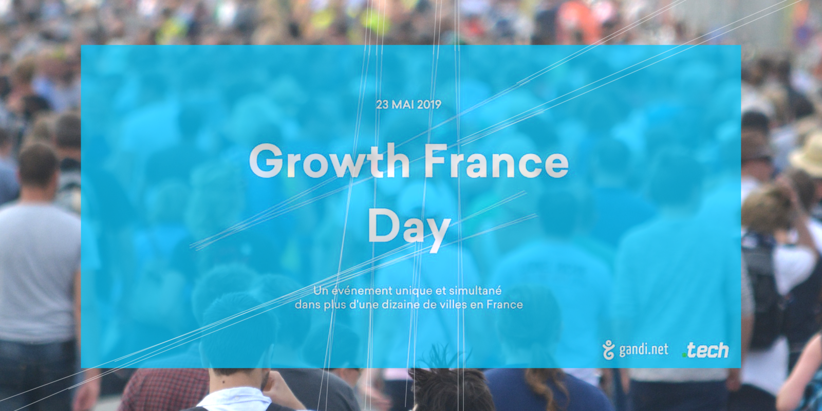 Gandi au Growth France Day