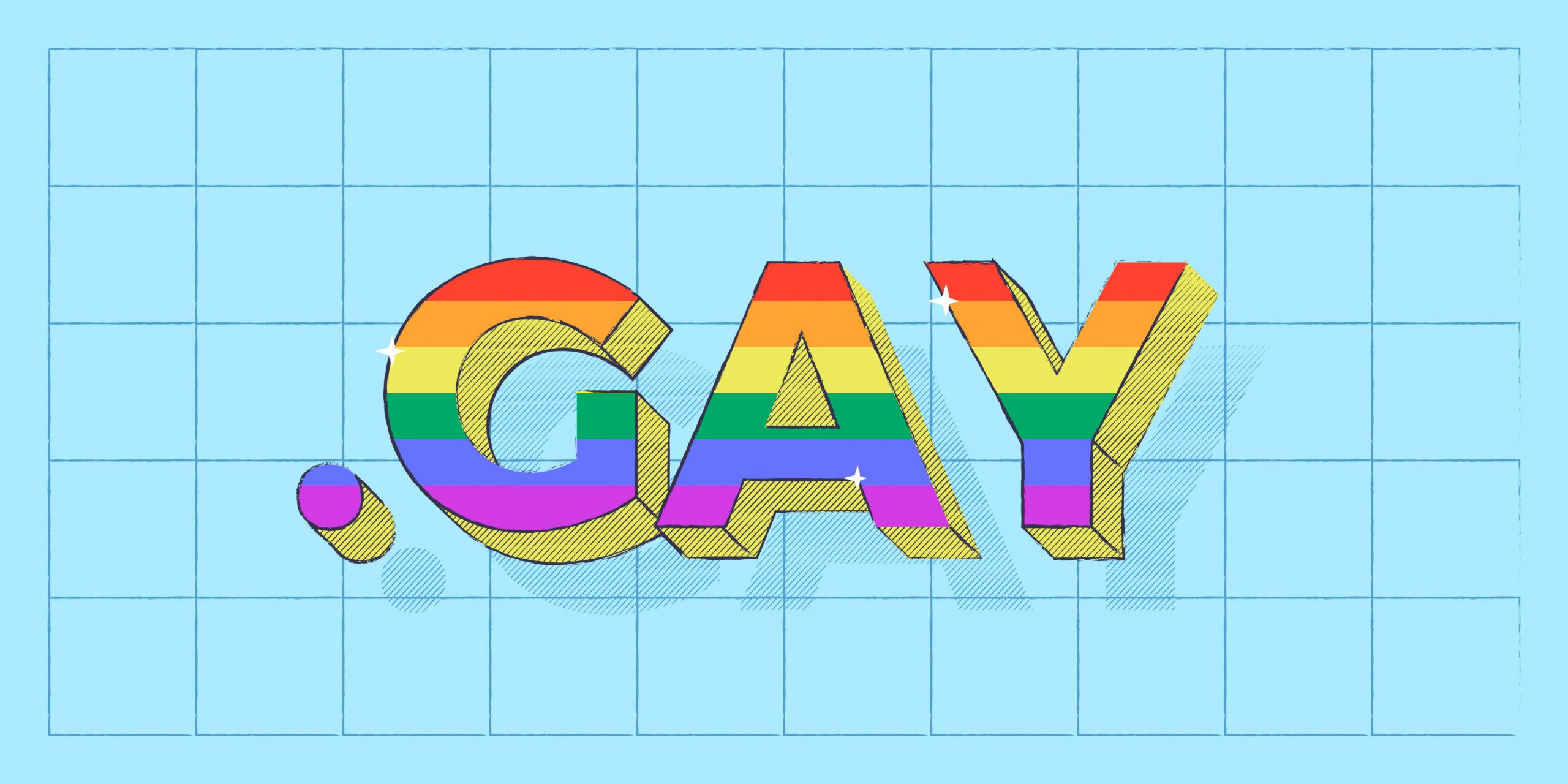 Wave your pride flag, .gay domains are open to everyone!