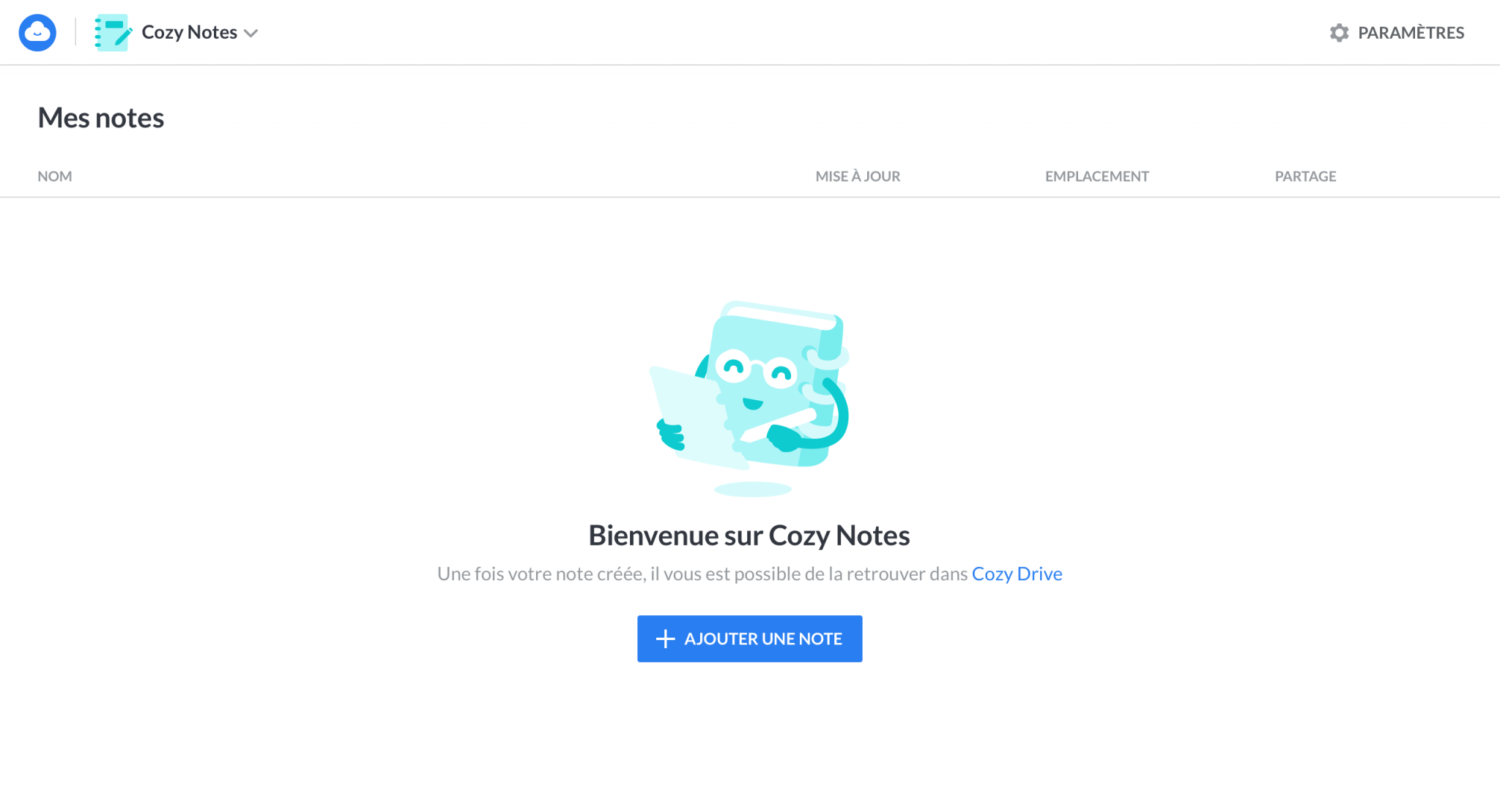 Cozy Notes Cozy Notes, votre bloc-notes numérique et collaboratif – Gandi News
