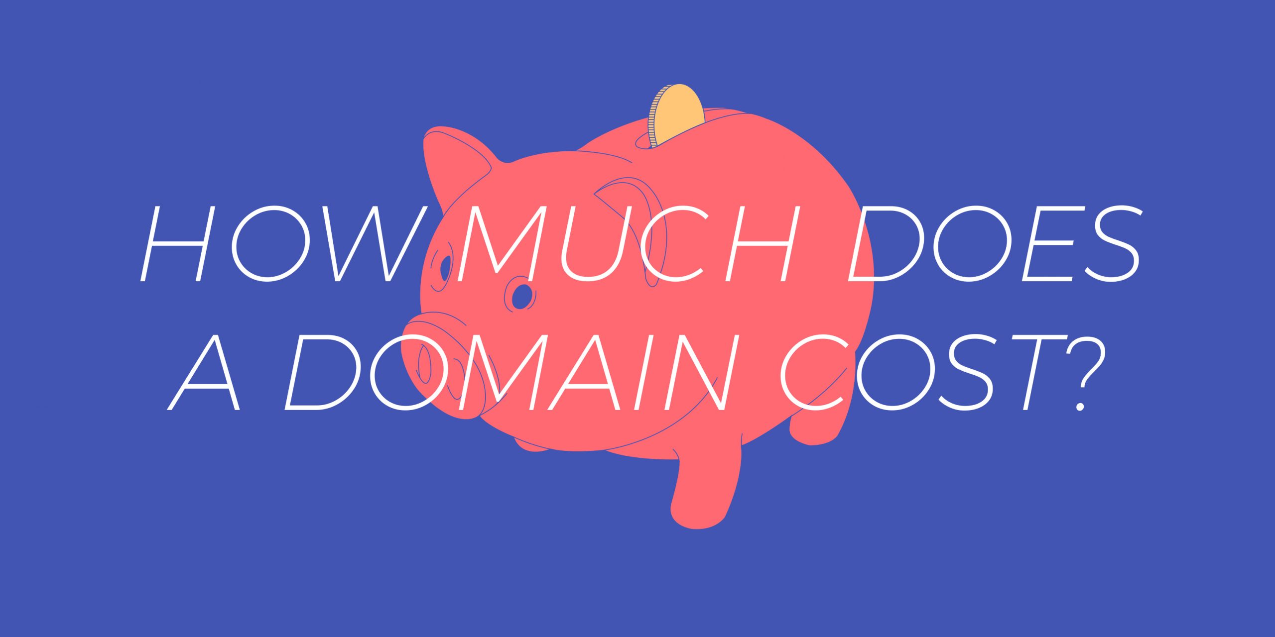 How much does a domain cost and what comes with it?