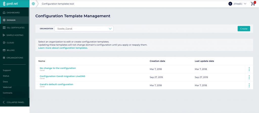 Configuring your domains one by one can be a pain. That's where templates come in.