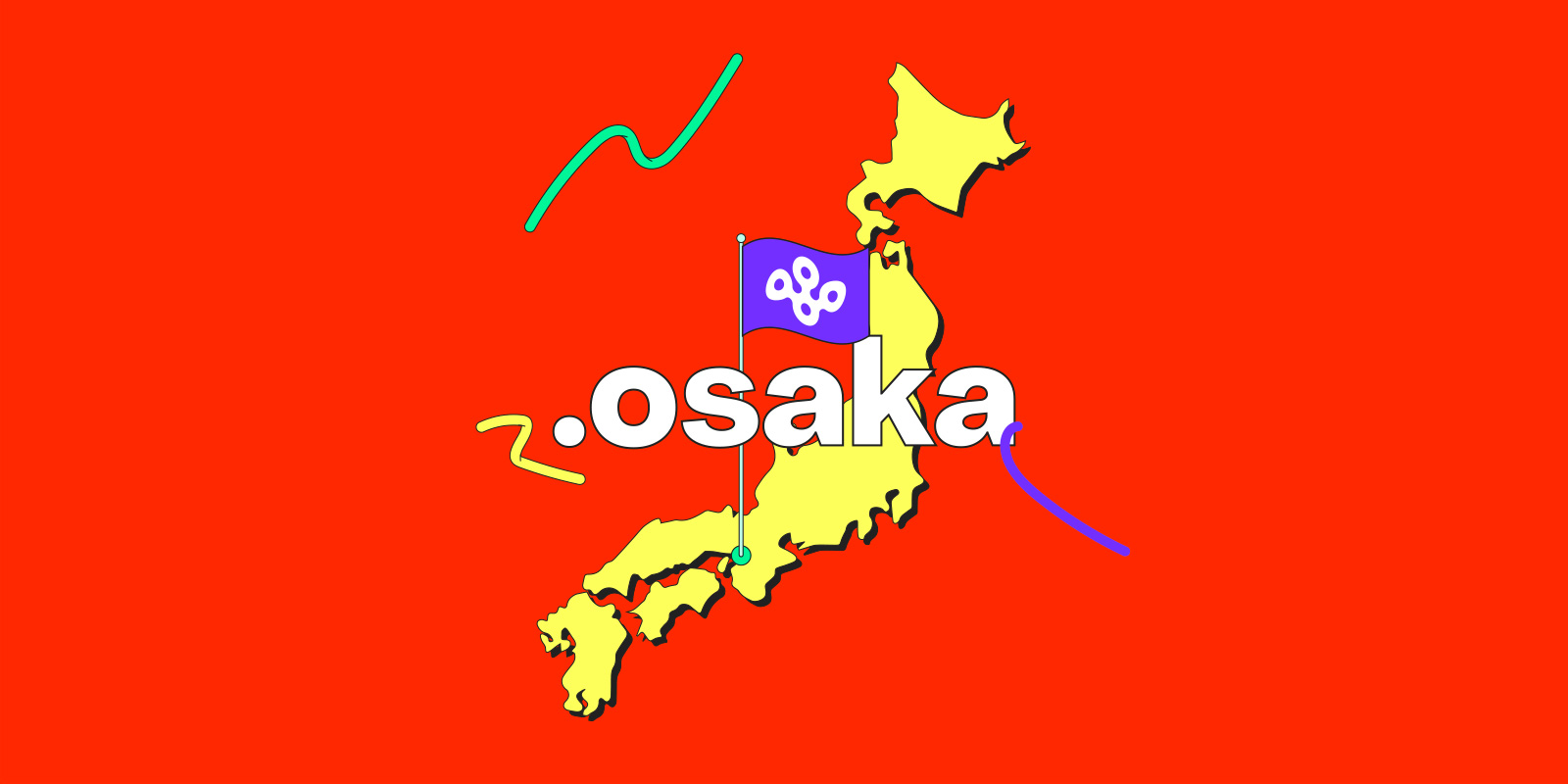 Get a .osaka domain for 60% off!
